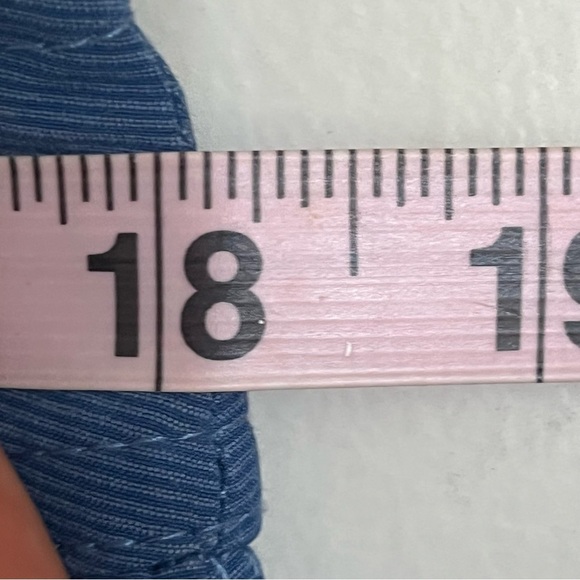 Hang Ten Blue Flat Front Belt Loops Casual Golf Shorts Mens Size 34 - Picture 4 of 14